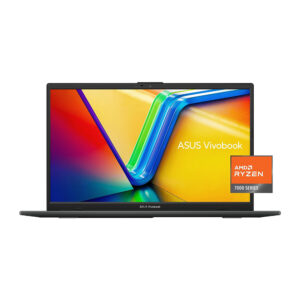 ASUS Vivobook Go 15.6” FHD Slim Laptop, AMD Ryzen 3 7320U Quad Core Processor, 8GB DDR5 RAM, 128GB SSD, Windows 11 Home, Fast Charging, Webcam Sheild, Military Grade Durability, Black